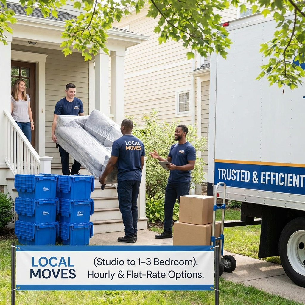 Local Moves (Studio to 1–3 Bedroom)