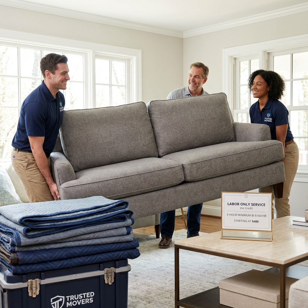 Labor Only (no truck) — Minimum 3 hours