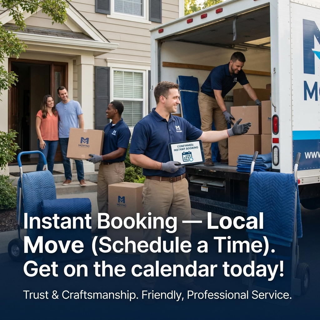 Instant Booking — Local Move (Schedule a Time)